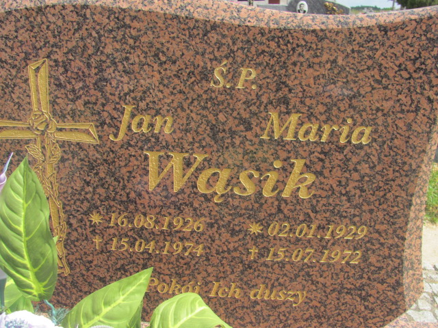 Jan Wąsik 1926 Dąbie Pław - Grobonet - Wyszukiwarka osób pochowanych