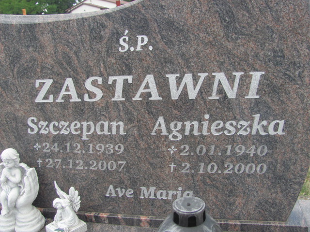 Szczepan Zastawny 1939 Dąbie Pław - Grobonet - Wyszukiwarka osób pochowanych