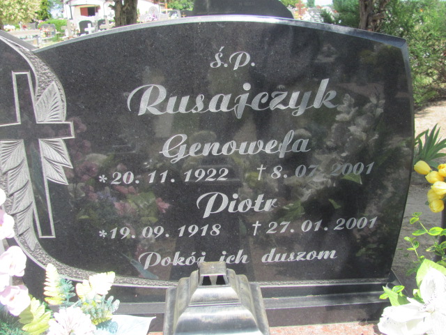 Grób Piotr Rusajczyk