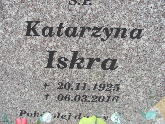 Katarzyna Iskra 1925 Dąbie Pław - Grobonet - Wyszukiwarka osób pochowanych