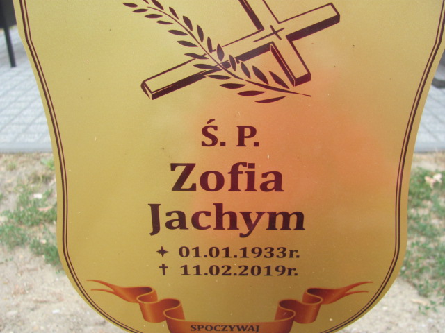 Jan Jachym 1934 Dąbie Pław - Grobonet - Wyszukiwarka osób pochowanych